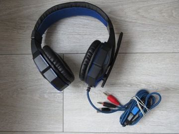 SŁUCHAWKI GAMING OMNA X-1000 BDB STAN REAL FOTO