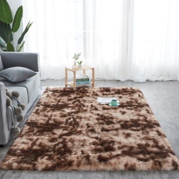 МЯГКИЙ ПЛЮШЕВЫЙ КОВЕР КРОЛИК SHAGGY BROWN HAIRY 100x150 см XL