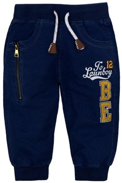 MUST Nowe wygodne SPODENKI bermudy Jeans - 128/134