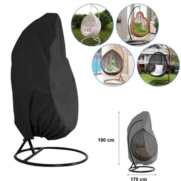 ЧЕХОЛ ДЛЯ ПОДВЕСНОГО СТУЛА-КОКОНА, САДОВЫХ КАЧЕШЕЙ