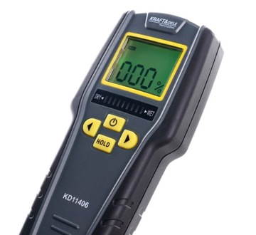 WILGOTNOŚCIOMIERZ MIERNIK WILGOTNOŚCI DO DREWNA 9V