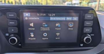 Hyundai Bayon SUV 1.0 T-GDI 100KM 2021 Hyundai Bayon 1.0T-GDISerwis 55tyskmBogate wyposazenieGwarancja techniczna, zdjęcie 13
