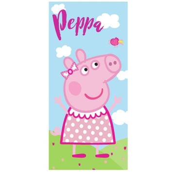 Ręcznik plażowy kąpielowy szybkoschnący ŚWINKA PEPPA 70x140