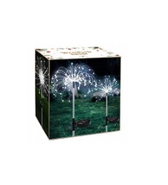 2X СОЛНЕЧНАЯ ЛАМПА ФЕЙЕРВЕРК Одуванчики УКРАШЕНИЕ 150LED