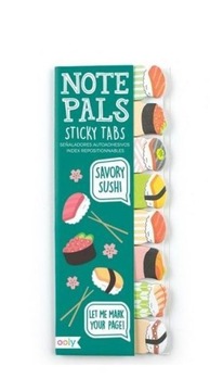 KARTECZKI SAMOPRZYLEPNE SUSHI