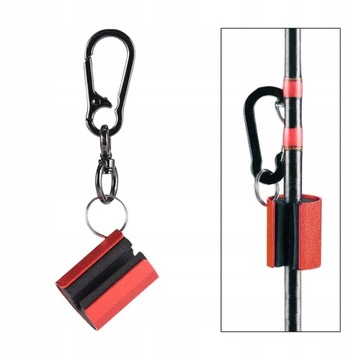 Держатель для удочки Портативный держатель для удочки Красный