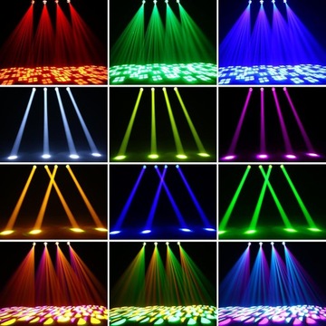 Подвижная головка 150 Вт LED DMX RGBW DMX512 Автоматическое управление звуком