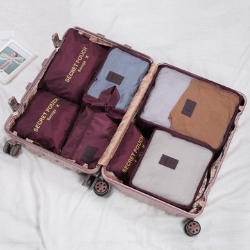 БАГАЖНЫЙ ЧЕМОДАН-ОРГАНИЗАТОР МУЖСКАЯ СУМКА 6 ШТ.