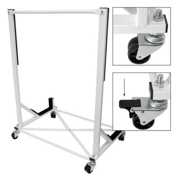 Подставка с жесткой крышей белая