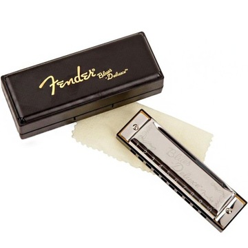 Harmonijka ustna Fender Blues Deluxe C-dur + Etui