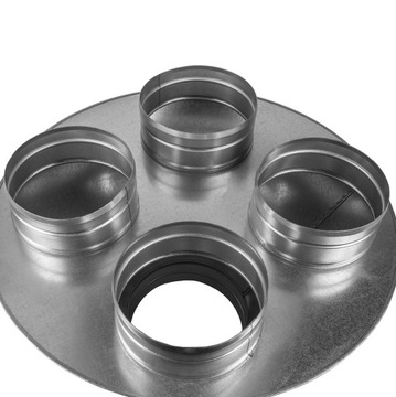 Коробка распределительная СРДС 150/4х100 оцинкованная