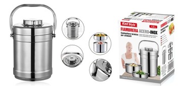 Termos ze stali nierdzewnej 1,6 l LUNCHBOX OBIAD