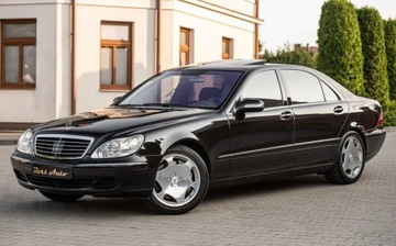 Mercedes Klasa S W220 Sedan 5.5 V12 (600) L 500KM 2003 Mercedes-Benz Klasa S S600L V12 500KM Navi Xeon Skora Masaze Full FULL Gw, zdjęcie 5