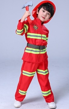 НАРЯД КОСТЮМ ПОЖАРНЫЙ УНИФОРМА ШЛЕМ ОГНЕТУШИТЕЛЬ КОМПАС ДОРОЖКА 104/110