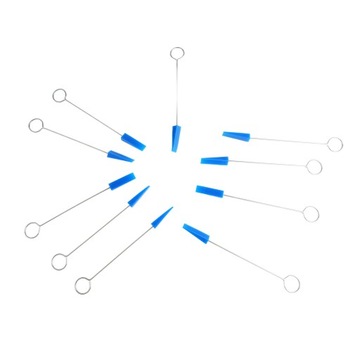 10 шт., приглушение звука для фортепиано, металлическая ручка, треугольный резиновый музыкальный крепежный инструмент