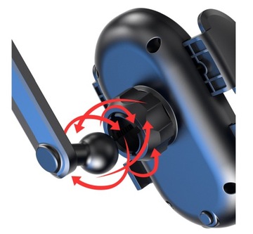 ДЕРЖАТЕЛЬ ТЕЛЕФОНА, ПРИКРЕПЛЕННЫЙ К ЗЕРКАЛУ 360°