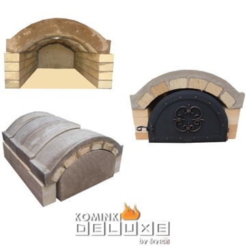 Piec CHLEBOWY do PIZZY OPALANY DREWNEM 60X90