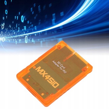КАРТА ПАМЯТИ TF ДЛЯ PS2 MX4SIO SIO2SD ОРАНЖЕВЫЙ
