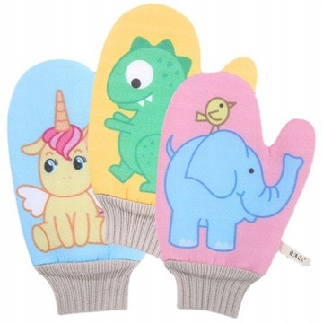 Dziecięce Rękawiczki Bath Rub Mud Shower Scrubber