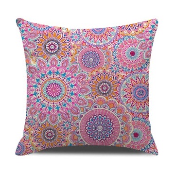 POSZEWKA na poduszkę Stylu boho nadruk w geometryc