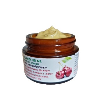 Krem cera naczynkowa bio acerola, kocanka 30 ml