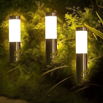 СВЕТОДИОДНАЯ САДОВАЯ СТОЛБОЧНАЯ ЛАМПА E27 НАРУЖНАЯ КРУГЛАЯ 45 СМ E27