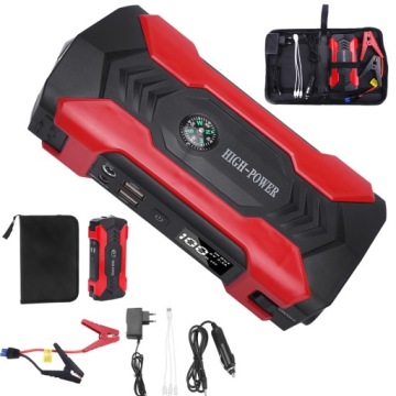 Power Bank Jump Starter Startování Do Auta 12V LCD displej 28000 Mah