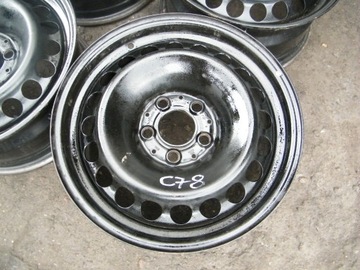 4× DISK OCELOVÝ MERCEDES-BENZ OE MERCEDES TŘÍDA C E W210 7.5" X 16" 5X112 ET 41