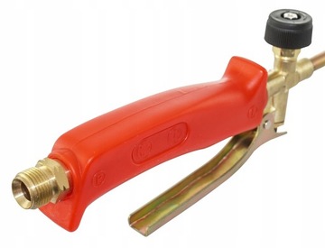 ГАЗОВАЯ ГОРЕЛКА ДЛЯ ПАЙКИ КРОВЕЛЬНОЙ БУМАГИ 2 СОПЛА ДЛИННОЙ 100см VERKE