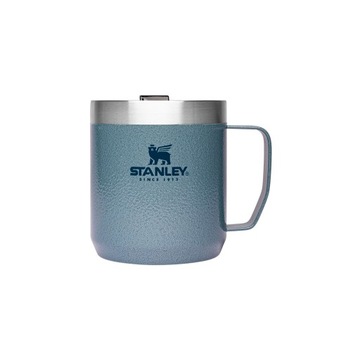 Stanley kubek kempingowy z pokrywką ze stali nierdzewnej niebieski 350 ml.