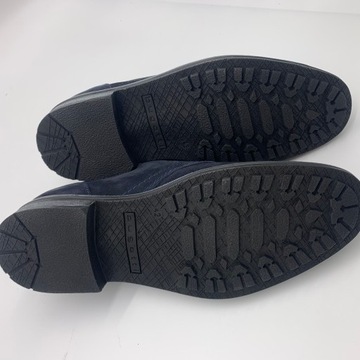 Buty półbuty męskie Bugatti zamszowe granatowe rozmiar 42 casual