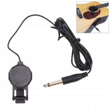 ClipOn Pickup mikrofon Piezo skrzypce gitara