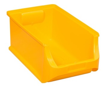 Pojemnik magazynowy żółty nr 4 - 350x205x150 mm