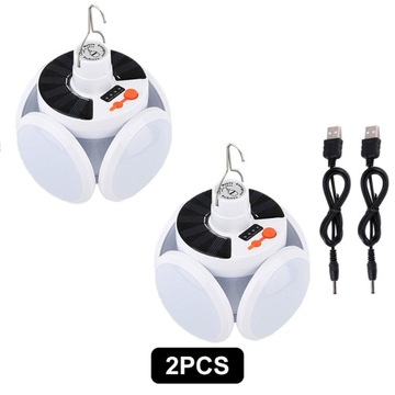 110W panel słoneczny latarka USB nocna lampa na a