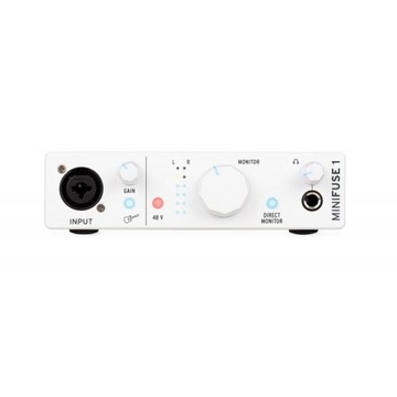 ARTURIA MiniFuse 1 WH Interfejs Audio USB Biały pakiet oprogramowania