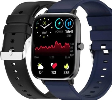 Smartwatch zegarek - Rozmowy - Temperatura #2 PASKI Pl Menu RUBICON