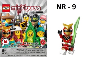LEGO 71027 Minifigures Seria 20 Super wojownik nr9