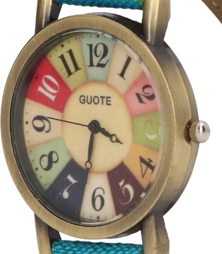 Zegarki, Mocny i Wytrzymały Regulowany Zegarek na rękę z mosiężną opaską