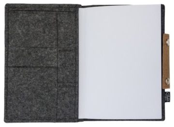 БЛОКНОТ-ОРГАНАЙЗЕР из ВОЙЛА А5, НА ПОДКЛАДКЕ