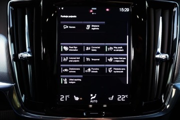 Volvo S90 II Sedan 2.0 D5 235KM 2020 Volvo S90 Bezwypadek Salon PL 1rej. 2021 D5 AWD ACC Kamera FV23, zdjęcie 24