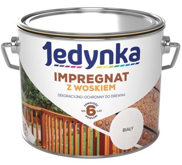 ПРОПИТКА ДЛЯ ДЕРЕВА JEDYNKA С БЕЛЫМ ВОСКОМ 2,5л
