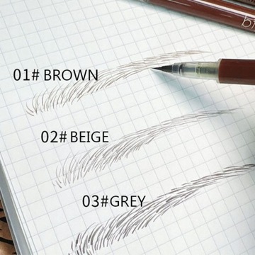 Карандаш для бровей 0,01 мм, ультратонкий жидкий карандаш для бровей