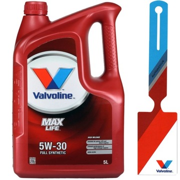 VALVOLINE MAXLIFE 5W30 OLEJ SILNIKOWY 5W-30 5L