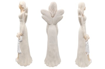 Гипсовая фигурка ангела с ребенком ЛЮСИ С ДЕВУШКОЙ - Прекрасный подарок