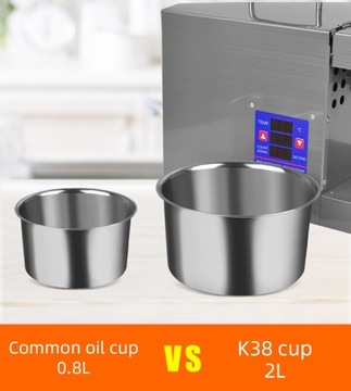 Автоматический масляный пресс, 2000 Вт, температура, давление масла