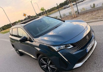 Peugeot 5008 II Crossover Facelifting 1.6 PureTech 180KM 2021 Peugeot 5008 GT 1.6i 180ps AutoMat8Biegow FOCAL Masaze 7Foteli SerwisASO T, zdjęcie 3