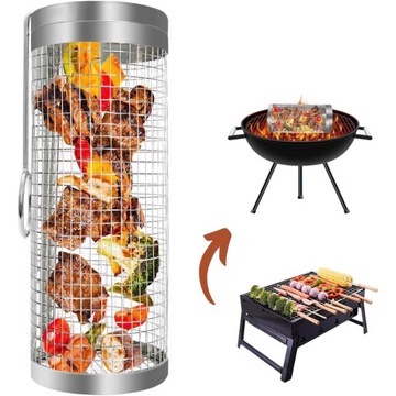 КОРЗИНА ДЛЯ ЖАРЕНИЯ ОВОЩЕЙ МЯСО РЫБА КАРТОФЕЛЬ ФАР РЫБА ГРИЛЬ ГРИЛЬ 3 ШТ.