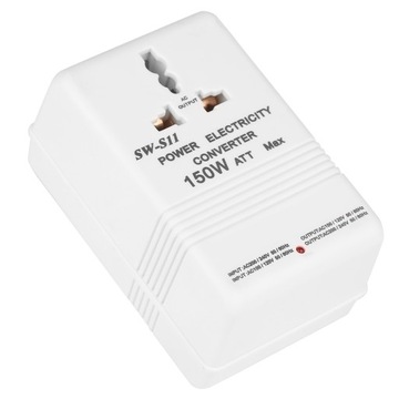 PRZETWORNICA NAPIĘCIA ZASILACZ 230V-110V 150W