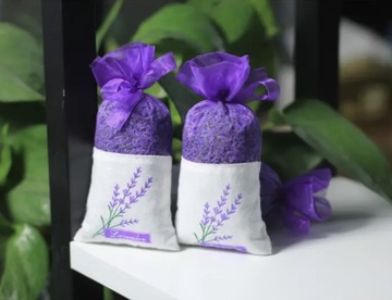 СУШЕНАЯ ЛАВАНДОВАЯ СУМОЧКА ДЛЯ УДАЛЕНИЯ МОЛИ ГАРДЕРОБ НАБОР ИЗ 5 ШТ.