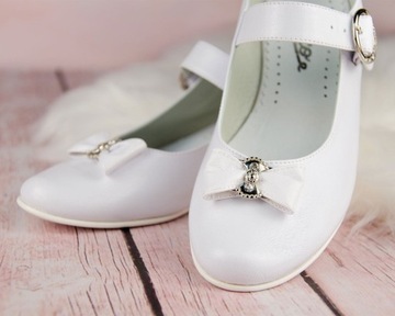 Туфли для причастия для девочек КБД-903 - 34